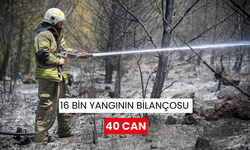 Yangınların bir yıllık ağır bilançosu | 16 bin yangının bilançosu 40 can