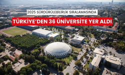 2025 sürdürülebilirlik sıralamasında türkiye’den 36 üniversite yer aldı