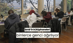 İzmir’in kütüphaneleri binlerce genci ağırlıyor