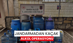 Jandarmadan kaçak alkol operasyonu