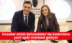 İmzalar atıldı Şehzadeler’de kadınlara yeni spor merkezi geliyor