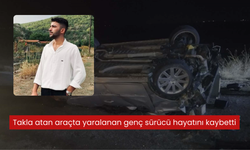 Takla atan araçta yaralanan genç sürücü hayatını kaybetti