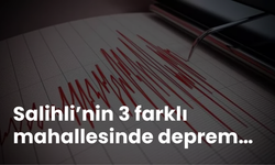 Son dakika… Salihli’de deprem hareketliliği!