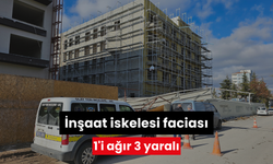 İnşaat iskelesi faciası: 1'i ağır 3 yaralı