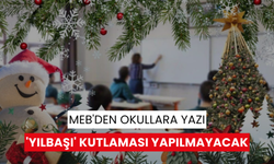 MEB'den okullara yazı: 'Yılbaşı' kutlaması yapılmayacak