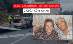 Sabah saatlerinde feci trafik kazası: 2 ölü, 1 ağır yaralı