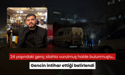 24 yaşındaki genç silahla vurulmuş halde bulunmuştu… Gencin intihar ettiği belirlendi, intihar anı güvenlik kamerasına yansıdı