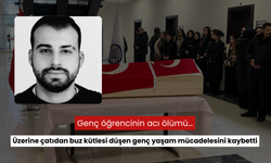 Genç öğrencinin acı ölümü… Üzerine çatıdan buz kütlesi düşen genç yaşam mücadelesini kaybetti