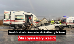 Denizli-Manisa karayolunda katliam gibi kaza: Aynı aileden 3 kişi hayatını kaybetti, ölü sayısı 4'e yükseldi