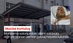 Mucize kurtuluş: Mahkeme salonundaki silahlı saldırıda ağır yaralanan uzman çavuş hayata tutundu