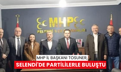 MHP İl Başkanı Tosuner, Selendi'de partililerle buluştu