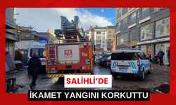 Salihli’de ikamet yangını: Sevimli dost kurtarılamadı