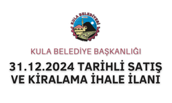 KULA BELEDİYE BAŞKANLIĞI'NDAN