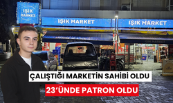 Salihlili genç, çalıştığı markette patron oldu