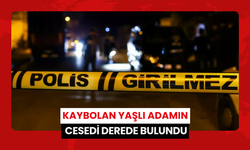 Kaybolan yaşlı adamın cesedi derede bulundu