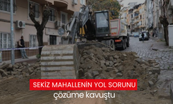 Sekiz mahallenin yol sorunu çözüme kavuştu