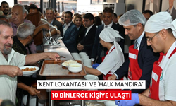 Manisa'da ‘Kent Lokantası’ ve 'Halk Mandıra’ 10 binlerce kişiye ulaştı