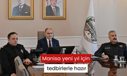 Manisa yeni yıl için tedbirlerle hazır