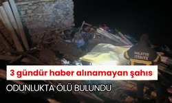 3 gündür haber alınamayan şahıs odunlukta ölü bulundu