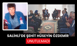 Salihli Kaymakamı Güldoğan, Şehit Hüseyin Özdemir’i unutmadı