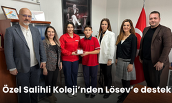 Özel Salihli Koleji’nden Lösev’e destek