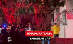 Bir binada patlama: Yaralılar var