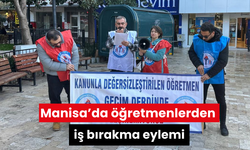 Manisa’da ‘geçinemiyoruz’ eylemi