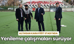 Salihli Kaymakamı Güldoğan, çalışmaları yerinde inceledi