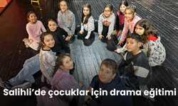 Salihli’de çocuklar için drama eğitimi