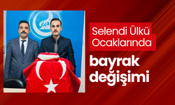 Selendi Ülkü Ocaklarında bayrak değişimi