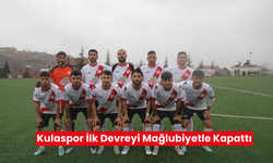 Kulaspor İlk Devreyi Mağlubiyetle Kapattı