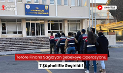 Teröre finans sağlayan şebekeye operasyonu; 7 şüpheli ele geçirildi!