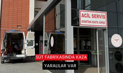 Süt fabrikasında kaza: 5 işçi yaralandı