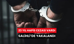 Firari hükümlü Salihli polisinden kaçamadı