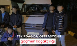 Tekirdağ'da göçmen kaçakçılığı operasyonu