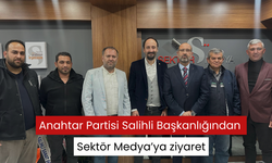 Anahtar Partisi Salihli Başkanlığından Sektör Medya’ya ziyaret