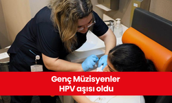 Genç Müzisyenler HPV aşısı oldu