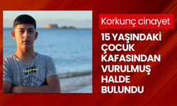 Korkunç cinayet: 15 yaşındaki çocuk yol kenarında kafasından vurulmuş halde bulundu