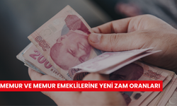 Memur ve memur emeklilerine yeni zam oranları