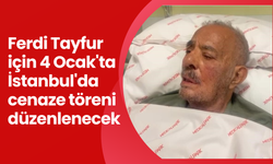 Ferdi Tayfur için 4 Ocak'ta İstanbul'da cenaze töreni düzenlenecek