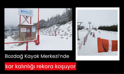 Meteoroloji, son verileri paylaştı… Bozdağ Kayak Merkezi’nde kar kalınlığı rekora koşuyor