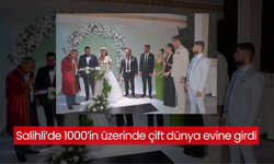 Salihli’de 1000’in üzerinde çift dünya evine girdi