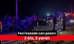 Feci kazada can pazarı… Kavşakta 2 araç çarpıştı: 2 ölü, 2 yaralı