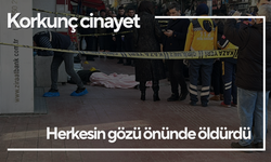 Cadde ortasında korkunç cinayet: Tabancalı saldırıda bir kişi hayatını kaybetti