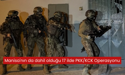 Aralarında Manisa'nın da olduğu GÜRZ-36 operasyonlarında 65 şüpheli terör örgütü mensubu yakalandı