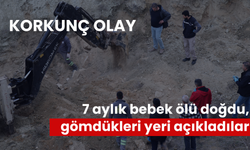 Kan donduran olay; Aksatılan gebe kontrolü bebeğin gömüldüğünü ortaya çıkardı