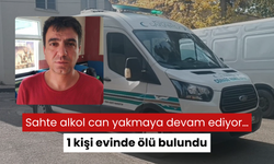 Sahte alkol can yakmaya devam ediyor… 1 kişi evinde ölü bulundu