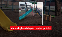 Vatandaşların talepleri yerine getirildi