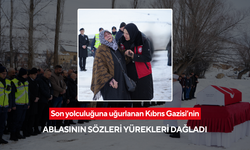 Son yolculuğuna uğurlanan Kıbrıs Gazisi’nin ablasının sözleri yürekleri dağladı