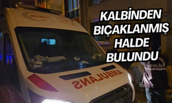 Bir kadın evinde kalbinden bıçaklanmış halde bulundu